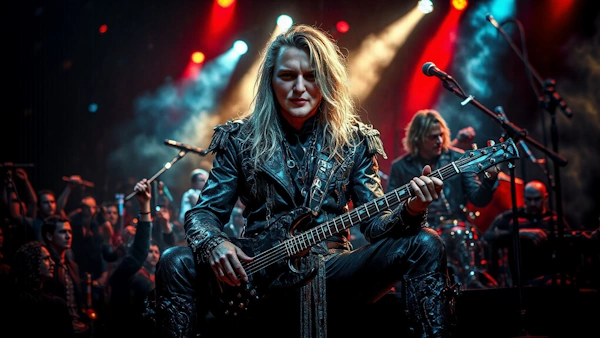 ALPHA LORD with guitar